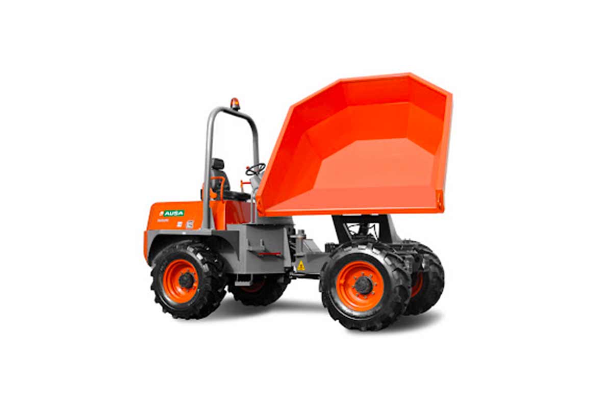 Dumpers conçus pour les travaux de terrassement de volume important à réaliser en milieu urbain et périurbain ou dans le cadre de projets privés. Ils possèdent un très bon rapport poids-puissance leur conférant une grande souplesse et leur permettant de franchir des pentes prononcées avec aisance.