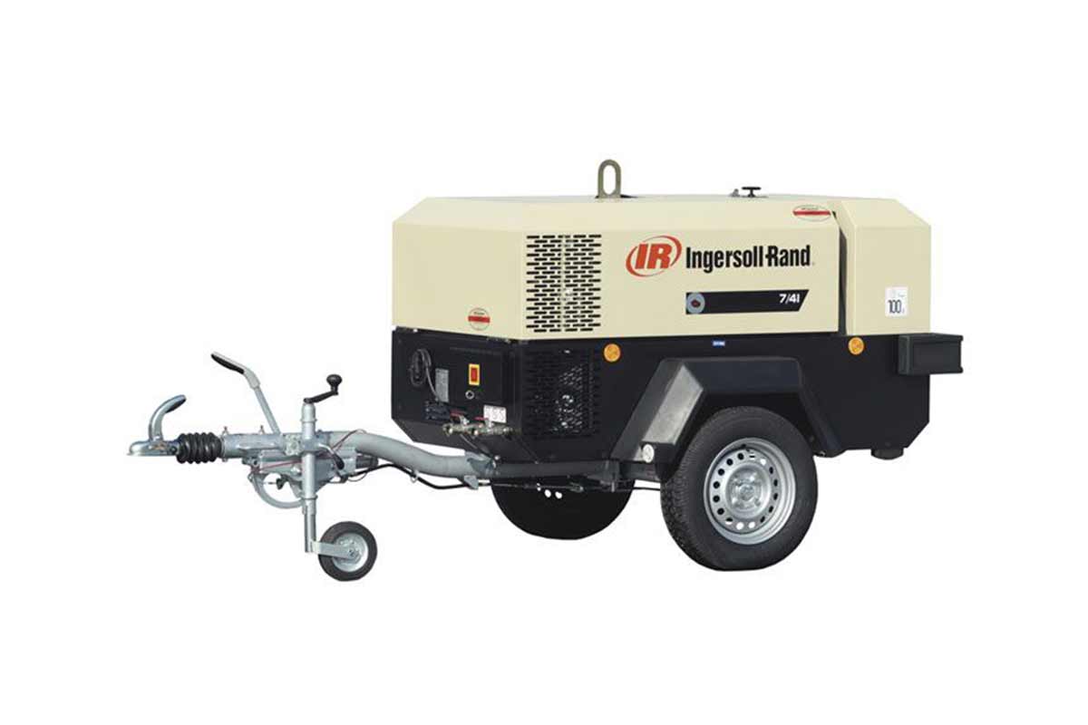 COMPRESSEUR DE CHANTIER INGERSOLL RAND 7/41